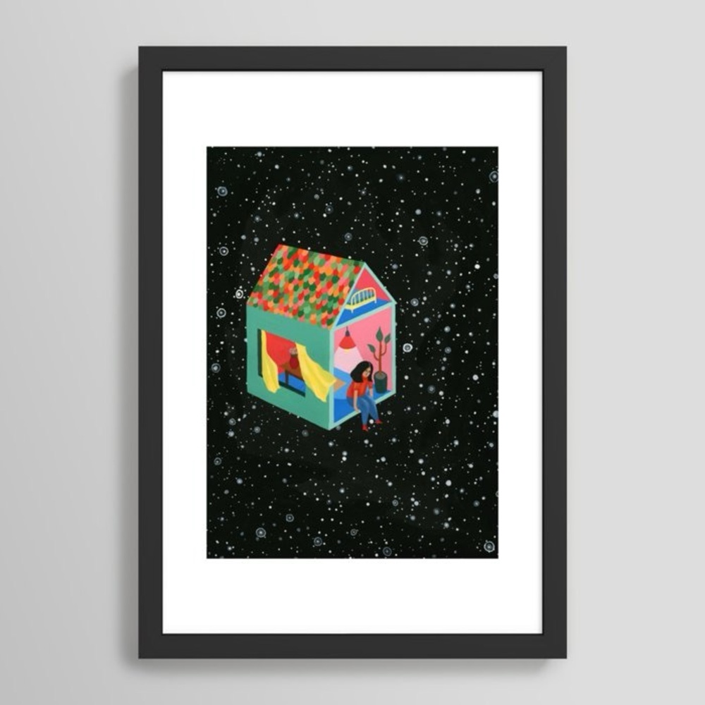Society6 Float Away Art Print